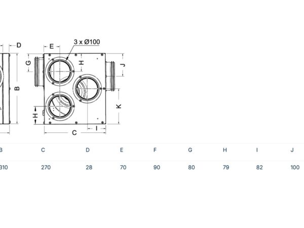VEF 4 EC artikkelnummer 477774 målskisse