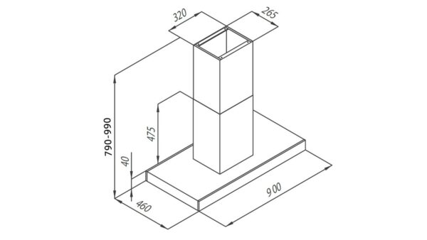 Siena I 90 Fritthengende målskisse