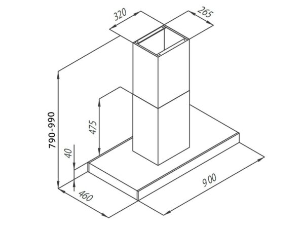Siena I 90 Fritthengende målskisse
