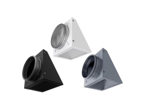 Veggkapper til ventilasjon og kjøkkenvifter